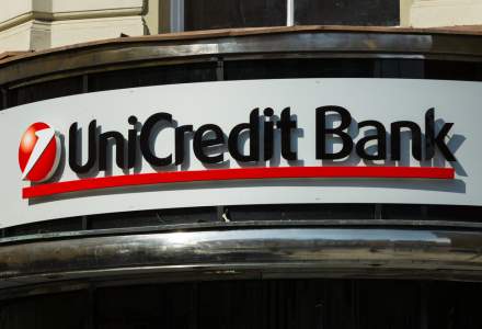 UniCredit Bank a obtinut venituri nete din dobanzi in crestere cu 13% anul trecut, iar profitul operational a crescut puternic