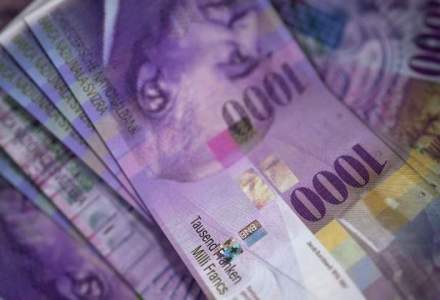 Numarul creditelor in franci elvetieni a scazut la jumatate in 2 ani, potrivit datelor BNR