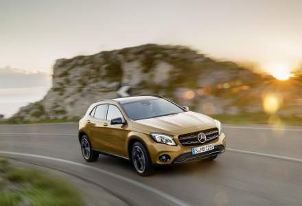 Mercedes-Benz GLA primeste un facelift si noi motorizari. Pretul de pornire este de 29.300 euro