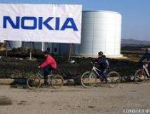 Angajatii de la fabrica Nokia...
