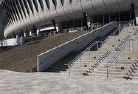 400.000 euro pentru amenajarea aleilor si parcarii stadionului Cluj Arena