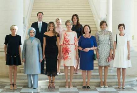 Casa Alba a omis numele sotului premierului Luxemburgului din descrierea fotografiei cu partenerii liderilor NATO