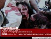 Fotografie SOCANTA cu Gaddafi...