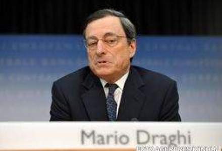 Super Mario, la prima conferinta ca sef al bancherilor: Zona euro intra in recesiune