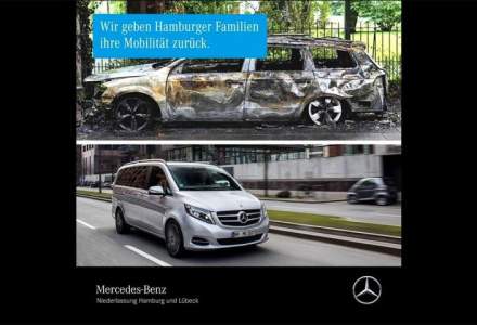 Mercedes-Benz ofera masini familiilor afectate de actele de vandalism de la Summit-ul G20