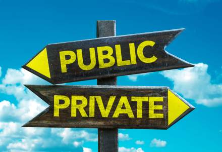 Care este numarul unitatilor sanitare publice versus private din Romania