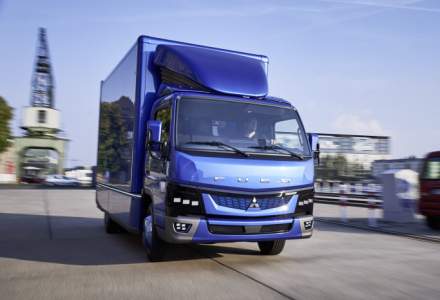 Daimler demareaza productia primului camion usor electric din lume, Fuso eCanter