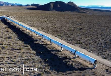 Hyperloop One a fost testat cu succes la o viteza record