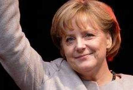 Merkel: Voi apara euro. Este mai puternic decat marca germana