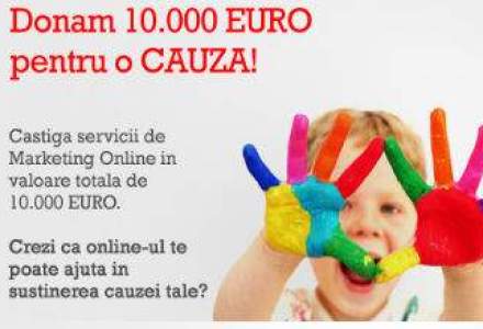 O agentie de marketing online ofera 10.000 euro in servicii unui ONG - vezi conditiile