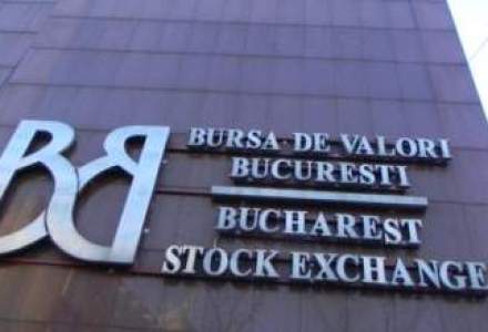 Bursa scade pe un rulaj modest