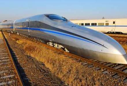 China testeaza un tren ce poate atinge 500 km/h