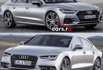 Comparatia saptamanii: Audi A7 Sportback - vechea vs noua generatie