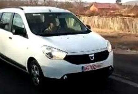 Video: MPV-ul Dacia Lodgy a fost filmat necamuflat langa Targoviste