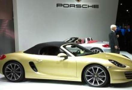 GENEVA LIVE: Porsche a lansat noua decapotabila Boxster