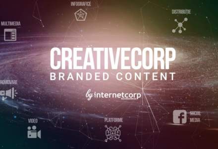 InternetCorp lanseaza divizia de branded content, CreativeCorp