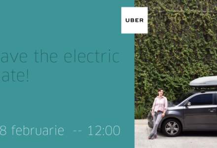 Uber lanseaza "serviciul electric" de ridesharing in Romania