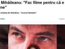 Radu Mihaileanu: "Fac filme...