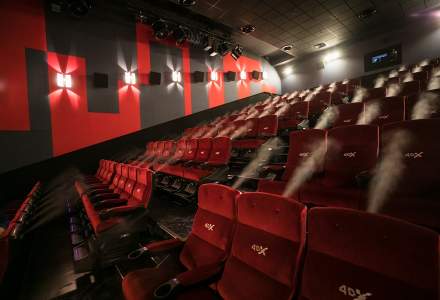 Cinema City a investit 850.000 de euro in cea de-a cincea sala 4DX din Romania