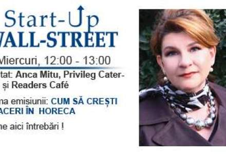HoReCa: A creat un business in catering si localul Readers Cafe. Afla-i povestea la Start-Up Wall-Street