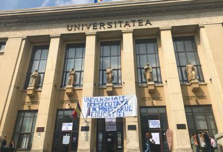 Universitatea din Bucuresti intra in greva japoneza, in semn de protest fata de deciziile Ministerului Educatiei