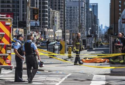 Atac terorist in Canada: 9 morti si 16 raniti dupa ce o camioneta a intrat in pietoni la Toronto