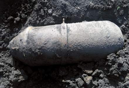 Sibiu: Un barbat a gasit o bomba de 150 de kg, neexplodata, la groapa de gunoi