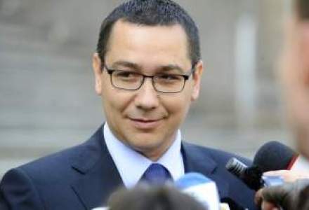 Ponta: Sper ca tinta PIB pe 2012 sa fie realista. E greu insa sa mai prindem vremuri de aur