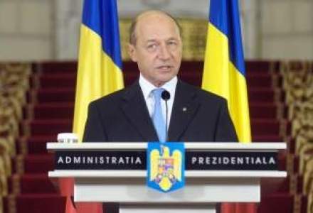 Basescu: Sustinem consolidarea fiscala si masurile de crestere economica
