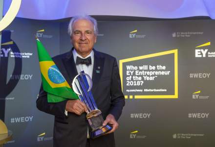 Rubens Menin, presedintele companiei braziliene MRV Engenharia, desemnat antreprenorul anului la nivel global, in gala EY World Entrepreneur Of The Year
