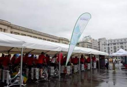 (P) World Class a sustinut Ziua Europeana impotriva obezitatii cu un maraton de cycling de 12 ore in ploaie