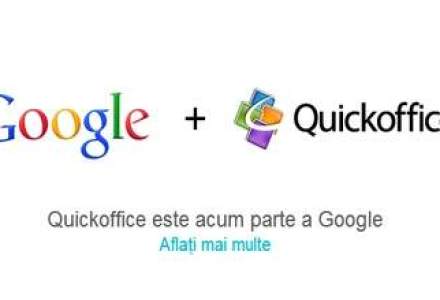 Campania de achizititii continua: Google cumpara QuickOffice si vrea sa-l transforme in rivalul Microsoft Office