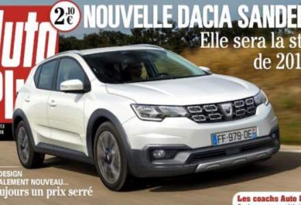 Noua Dacia Sandero: presa franceza publica prima poza