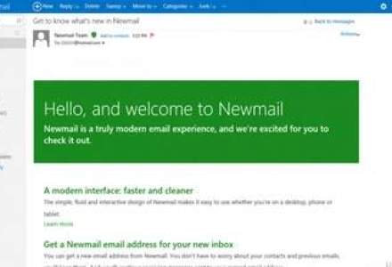 Microsoft pregateste NewMail - Primele imagini cu inlocuitorul Hotmail. Ce noutati aduce?