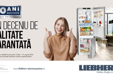 (P) Brandul german Liebherr ofera 10 ani garantie la produsele frigorifice