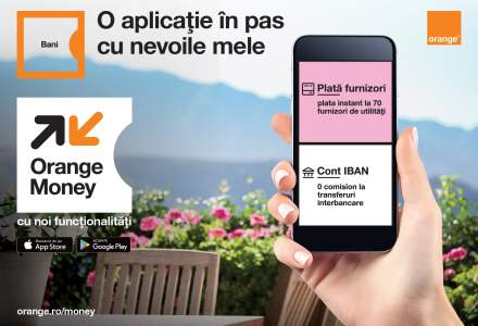 Orange Money anunta lansarea conturilor IBAN pentru clientii aplicatiei: acestia pot transfera bani gratuit catre orice banca din Romania