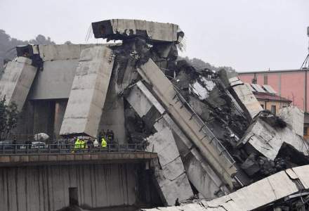 UPDATE Zeci de morti dupa ce un pod de pe autostrada A10 din Italia s-a prabusit