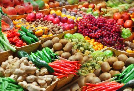 INS: Importuri de legume si fructe de 691 milioane euro, in primele 5 luni; exporturile au totalizat 57,6 milioane euro