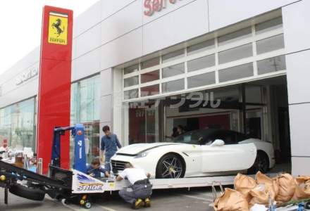 51 de Ferrari au fost distruse in Japonia de Taifunul Jebi. Pagubele se ridica la 9 miliarde de dolari