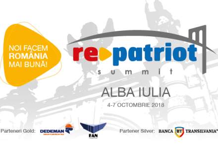 (P) RePatriot Summit - Noi facem Romania mai buna!, 4-7 octombrie 2018