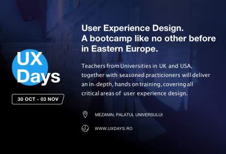 (P) UX Days: primul boot camp intensiv de User Experience Design din Romania