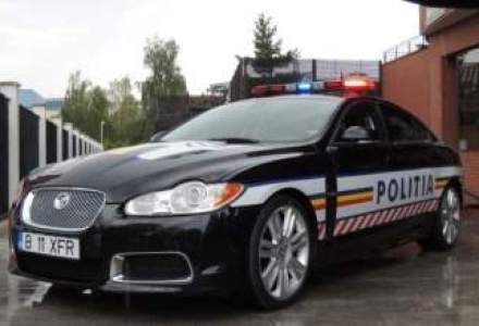 Politia Rutiera a primit un Jaguar de 510 CP