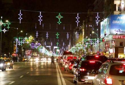 Iluminatul festiv al Capitalei, aprins vineri seara: 9 milioane de beculete si elemente decorative unicat