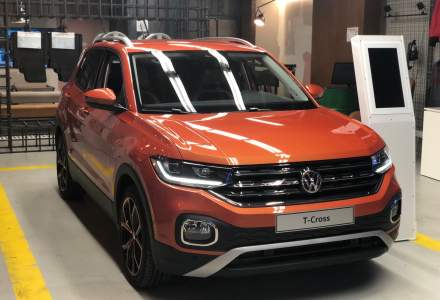 Noul Volkswagen T-Cross a fost expus in Concept Store-ul din Plaza Romania