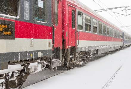 Infotrafic: Circulatie feroviara intrerupta pe mai multe linii din cauza vremii