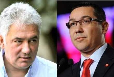 Ponta si Videanu se fac albie de porci pe subiectul Oltchim: Premierul este Bula vs Videanu, hotul hotilor