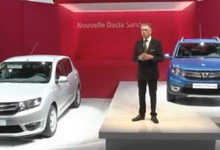 VIDEO: Lansarea celor trei modele Dacia la Paris