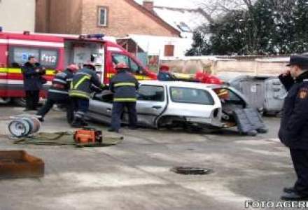 Un tanar a murit si altul a fost ranit in urma unui accident produs in Sibiu