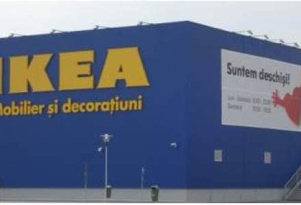 Vanzarile magazinului IKEA din Bucuresti, in crestere cu circa 11%, pana la peste 400 mil. lei