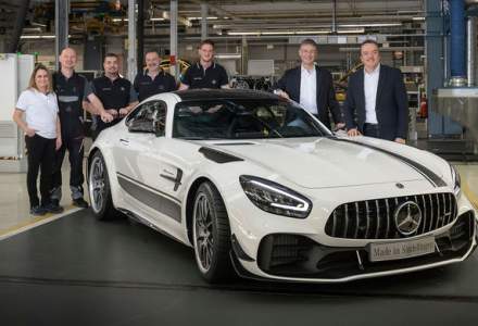 Mercedes a demarat productia lui AMG GT facelift: sportivul este asamblat la uzina din Sindelfingen, Germania